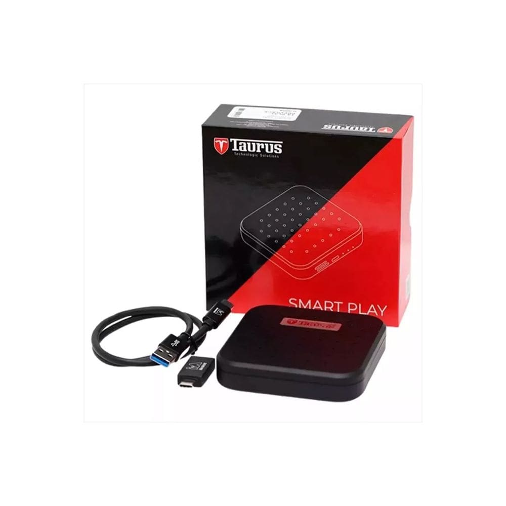 Carplay Smart Play Taurus Streaming Box Automotivo 2GB WiFi