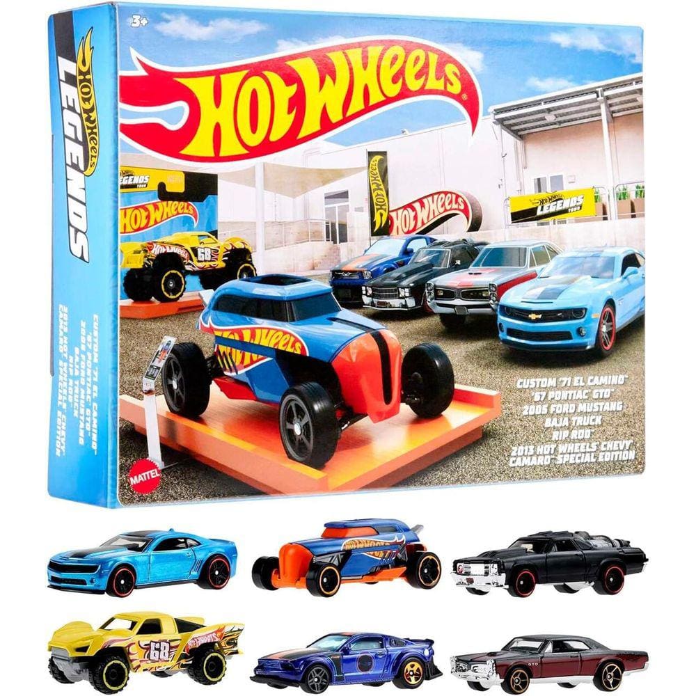 ホットウィール 2022 2023 コレクターズエディション 6台セット Hot Wheels Legends Tour Kit Com 6 Carrinhos | Casas Bahia