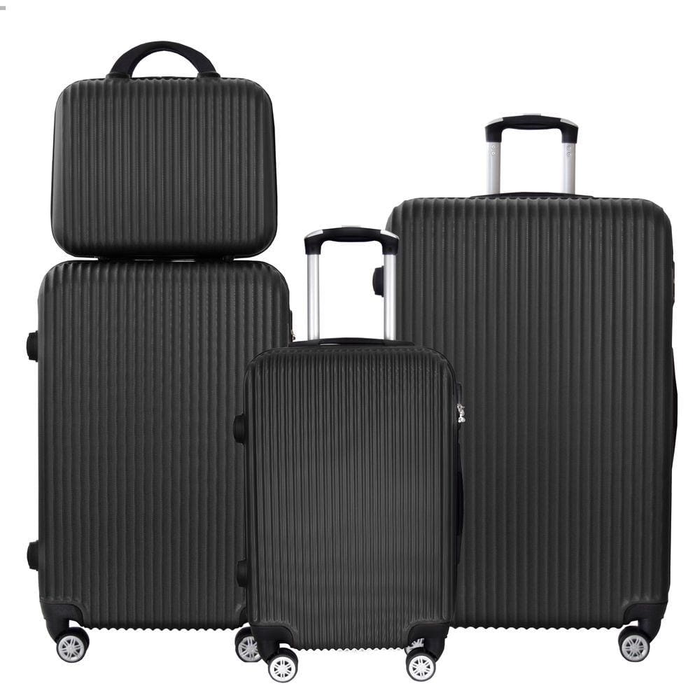 Conjunto Malas Venture Trend 4 Peças Preto