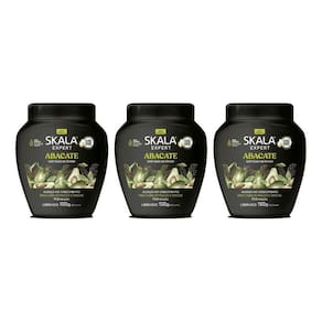 Creme Skala 1Kg Bomba Abacate-Kit C/3Un
