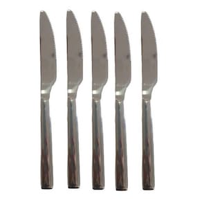 Jogo 5 Facas Italianas De Mesa Jantar Vip Salvinelli