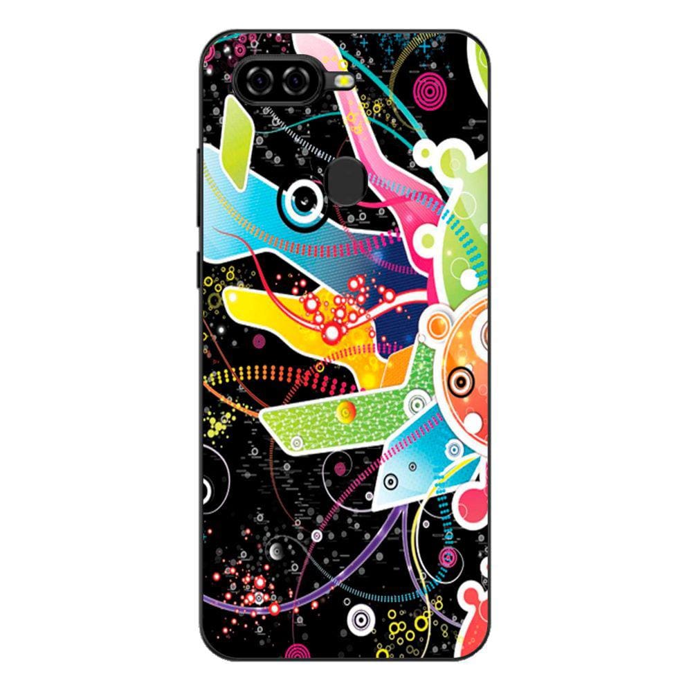 Capa Adesivo Skin058 Verso Para BLU B6 (2024)