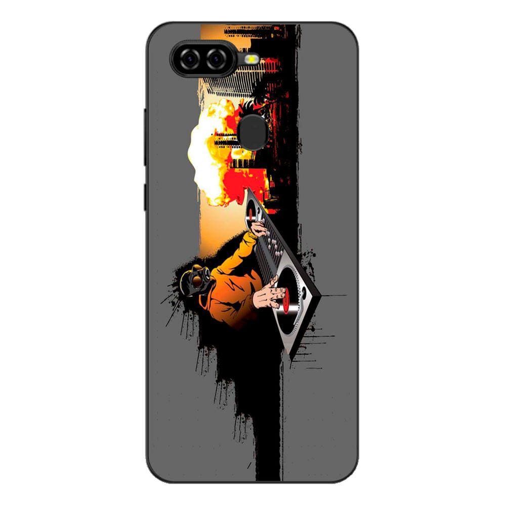 Capa Adesivo Skin264 Verso Para BLU B6 (2024)