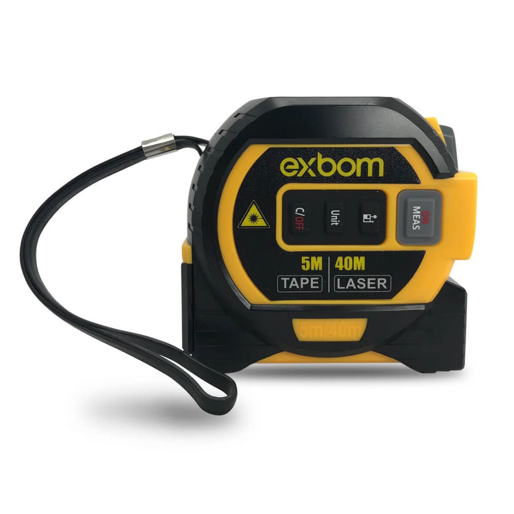 Trena Laser Digital Lcd Multifuncional 3 Em 1