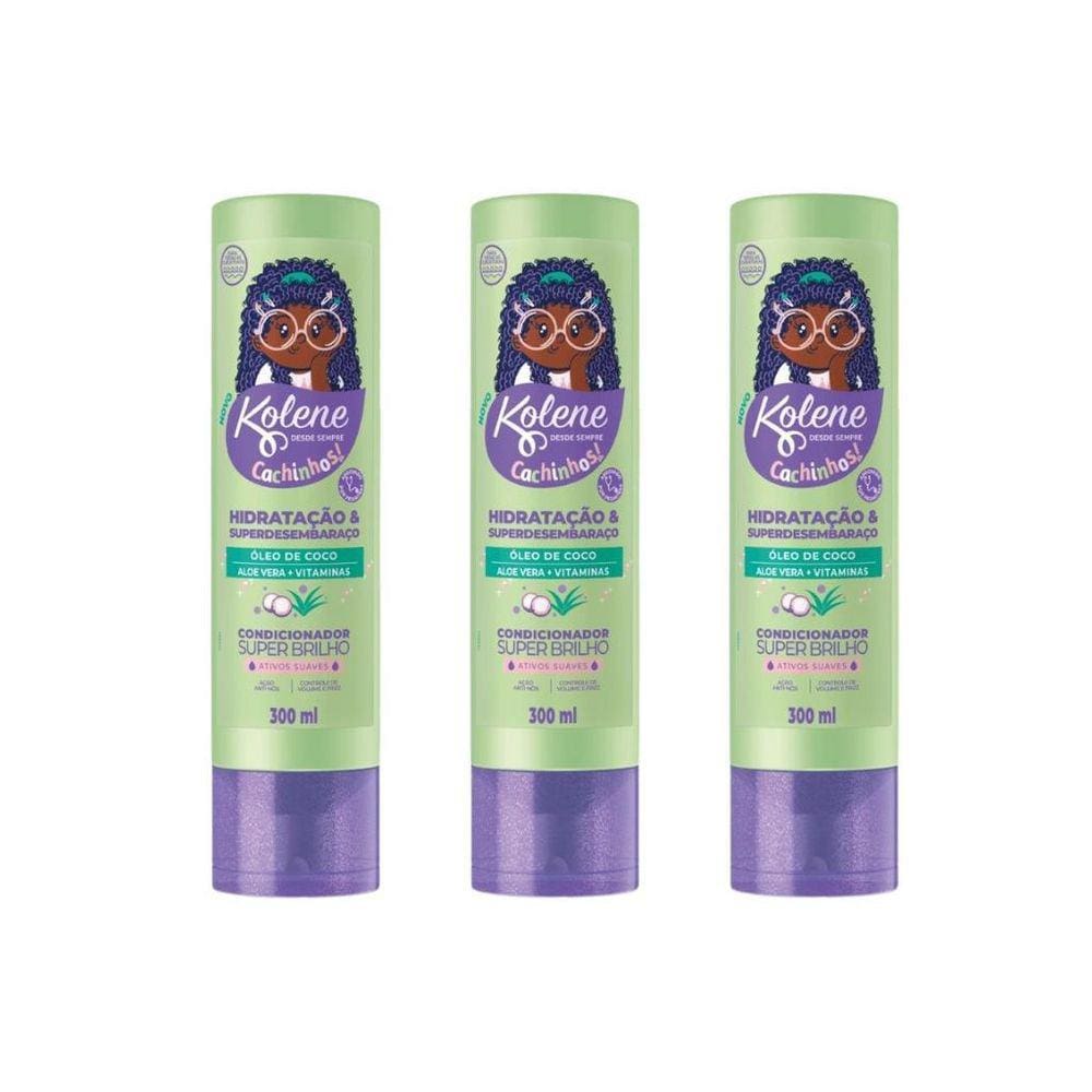 Condicionador Kolene 300Ml Cachinhos - Kit Com 3Un
