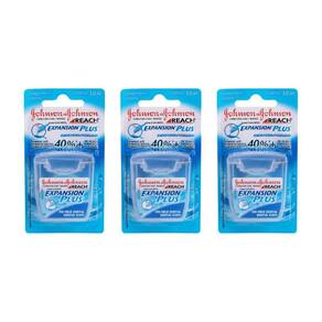 Fio Dental Johnsons Reach 50M Regular - Kit Com 3Un