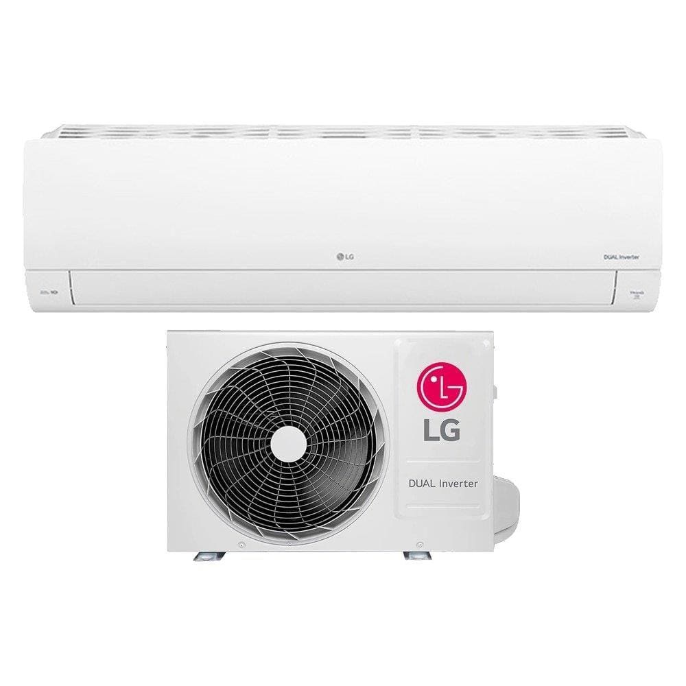 Ar Condicionado Split 9.000 BTUs LG S3UQ09AA31A | Ciclo Frio, Dual Inverter, Branco, 220V