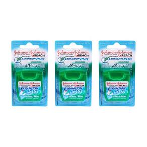 Fio Dental Johnsons Reach 50M Menta - Kit Com 3Un