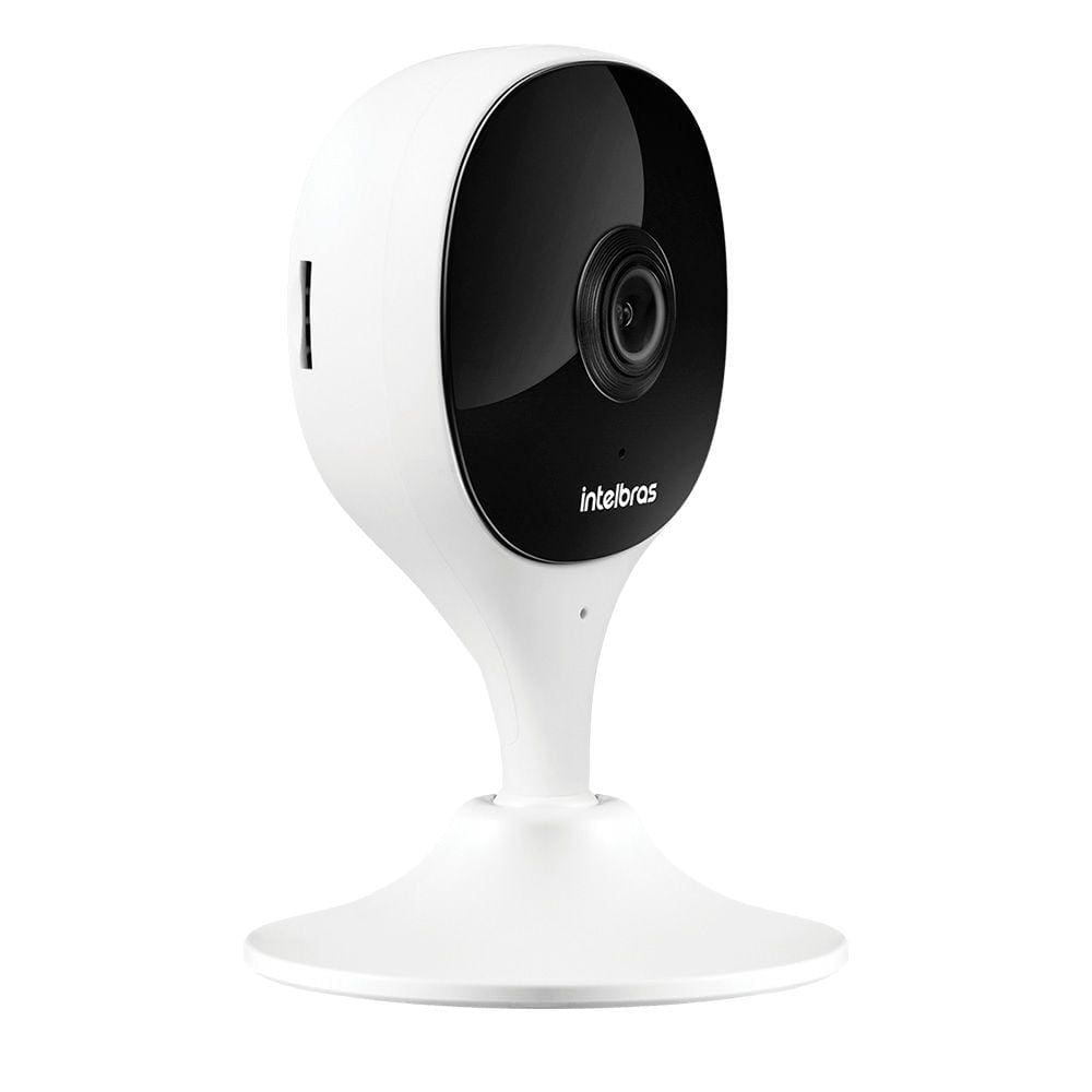Câmera Interna Wi-fi Full HD IMX C Branca Intelbras Com Micro SD de 32GB