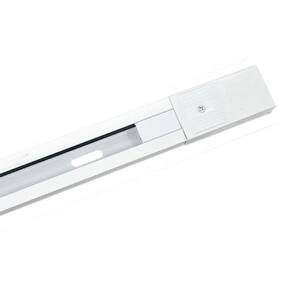 Trilho Eletrificado De Sobrepor Sem Canaleta 2m Branco - Nordecor