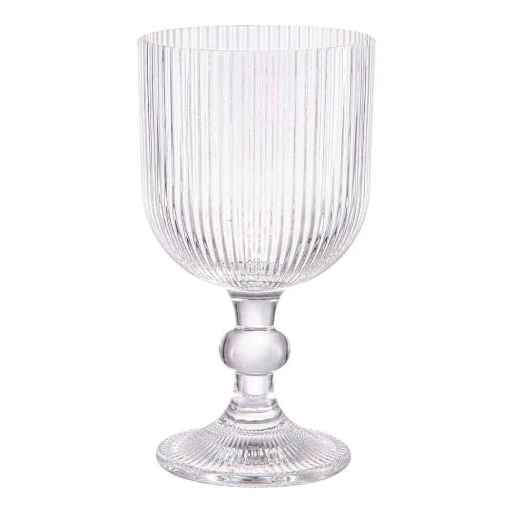 Taça Vidro Graffiato Transparente 370Ml 1 Peças Hauskraft