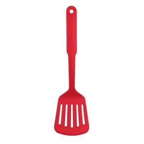 Espátula Perfurada De Nylon Vermelho 31Cm - Casambiente