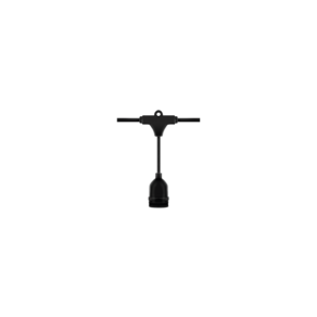 Varal De Luz Hang 5 Metros 8 Soquetes E27 IP65 - Stella STH7099