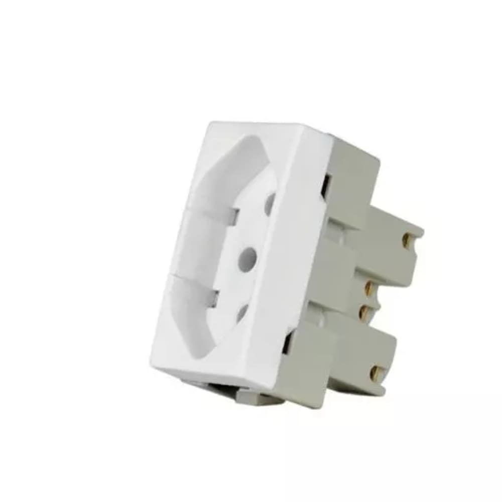 Módulo Tomada 2P+T 20A Branco - Margirius