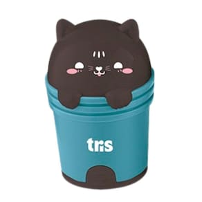 Apontador + Borracha Escolar Gatinha Kitty 1 Unidade - Tris | Gata | Fofa | Delicada | Decorada