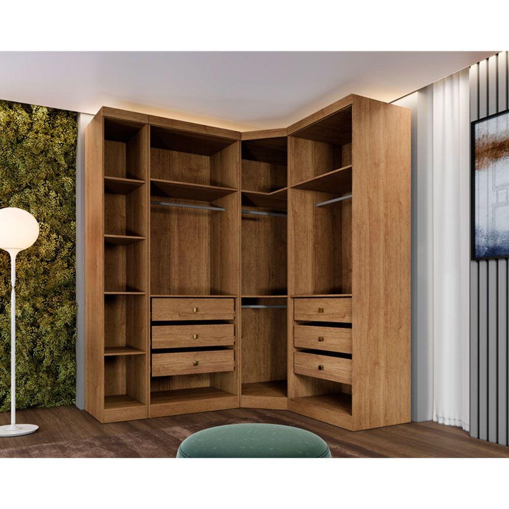 Closet Modulado Safira 009 Clic Moveis