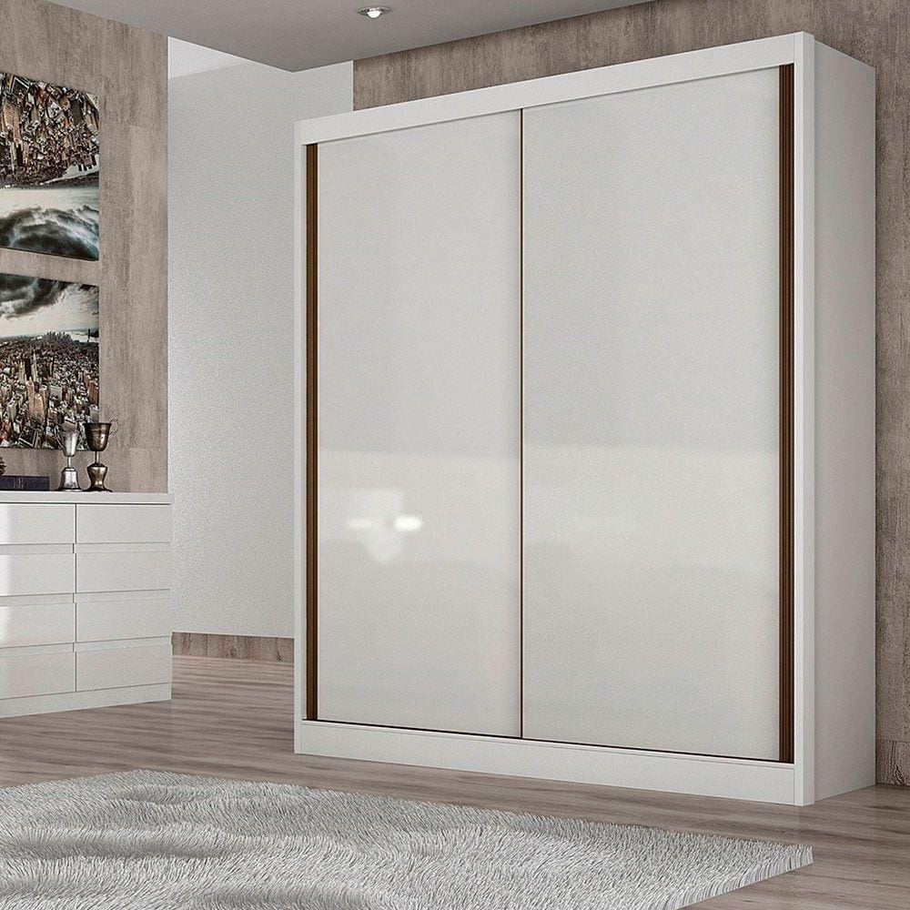 Guarda Roupa Carrara 2 Portas 3 Gavetas Clic Moveis