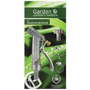 Kit Esguicho Tradicional de Metal (Completo) GARDEN