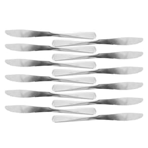 Kit 12 Facas Mesa Inox Urban 20Cm Restaurante Bar Buffet