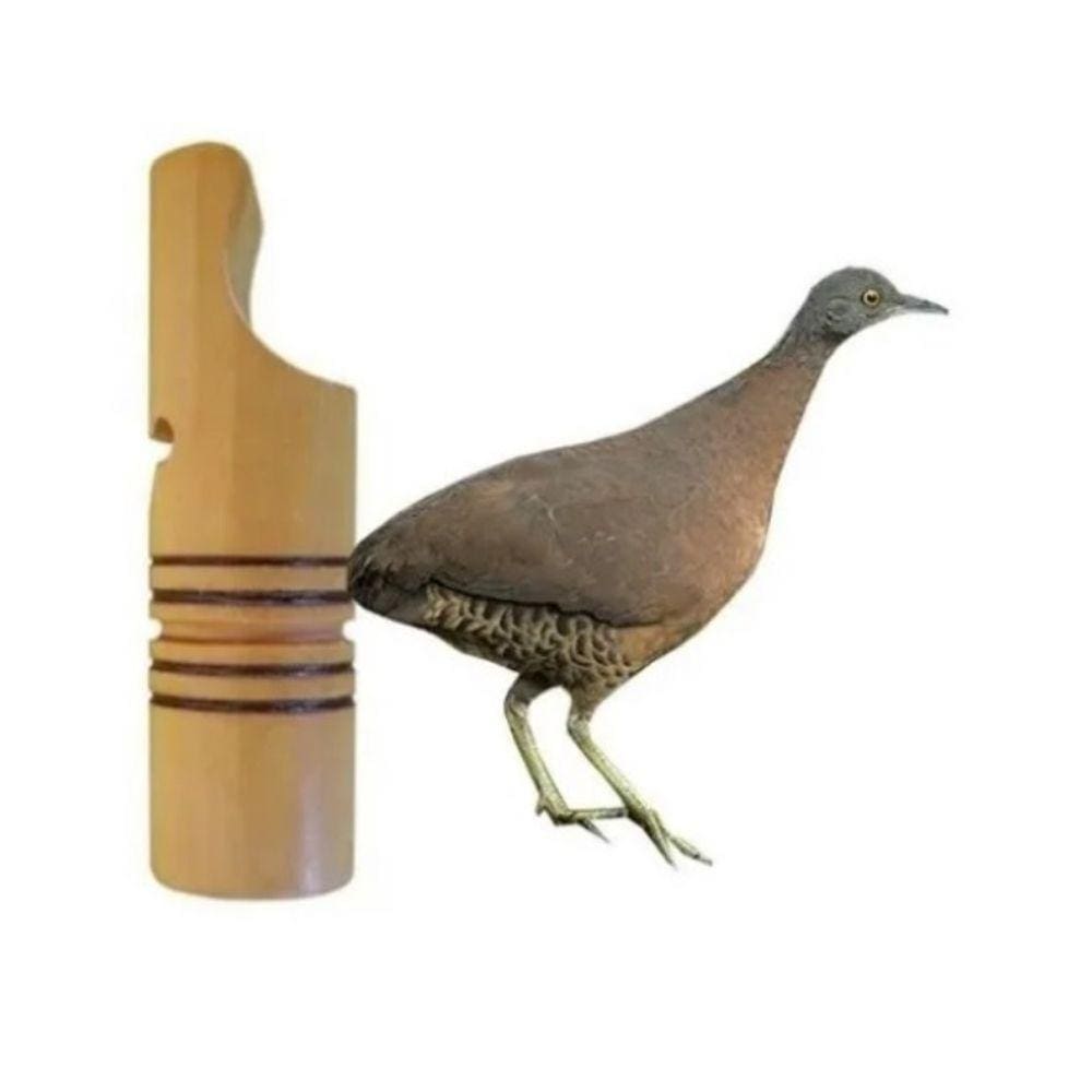 Apito Pio De Madeira Inhambu - Açu Modelo 05