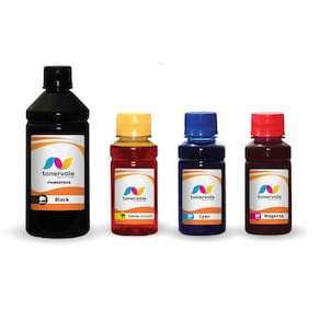 4 Tinta Para HP 2136 2676 3776 3636 664 550ml BK Pigmentado