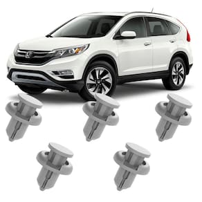 Kit 5 Grampos Presilhas Overbumper Parachoque Dianteiro CRV 2015 2016 2017 2018