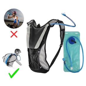 Mochila Hidratação Ciclismo 2L Refil Água Preta