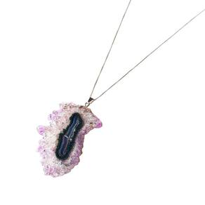 Colar Uryanna - Estalactite De Ametista Uruguaia