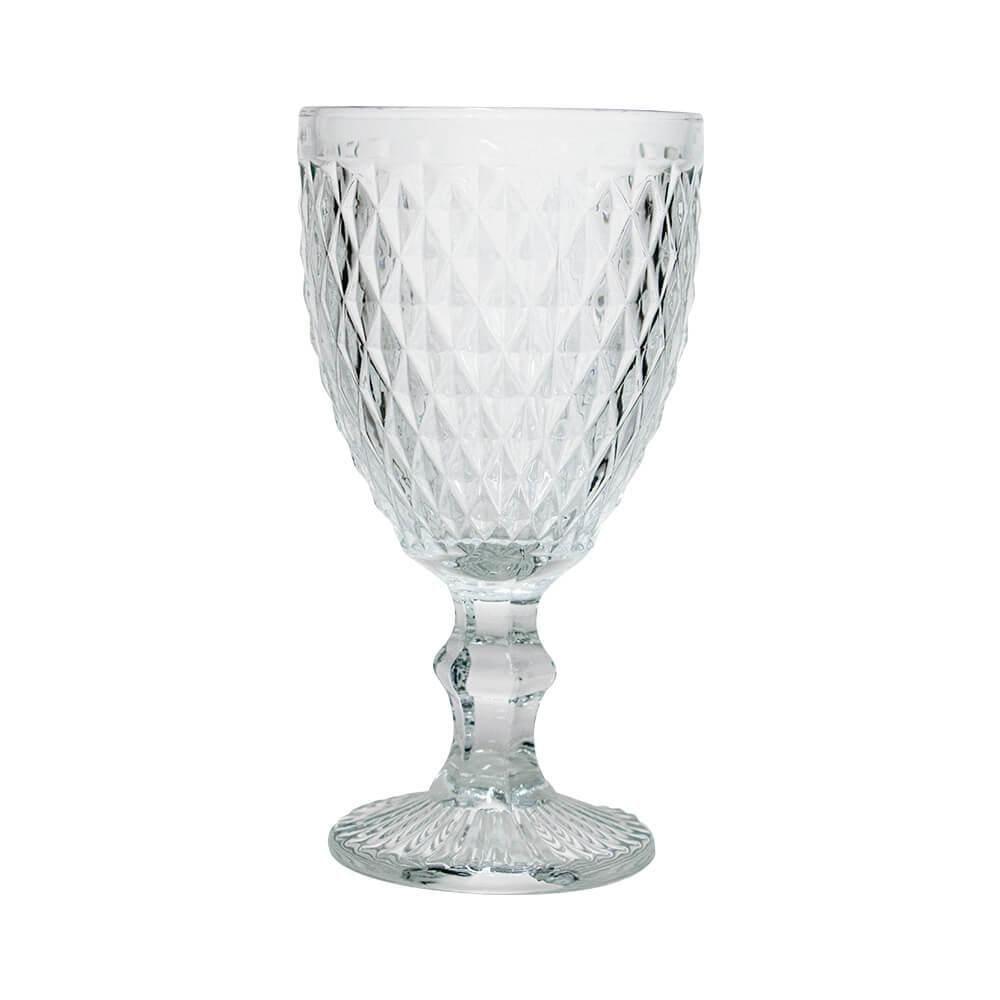 Taça de Vidro Bico de Abacaxi Transparente 325ml 1 peça - Lyor