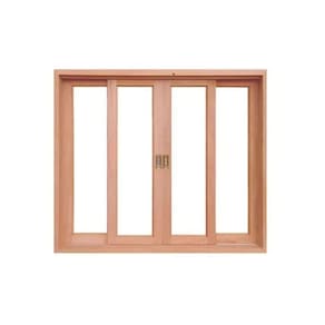 Vitro Correr Madeira Eucalipto 1,20x2,40 Cx10cm