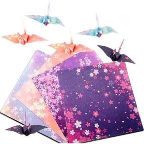Pacote de papéis Origami Stars Yeooyoor 600 folhas - 20 cores