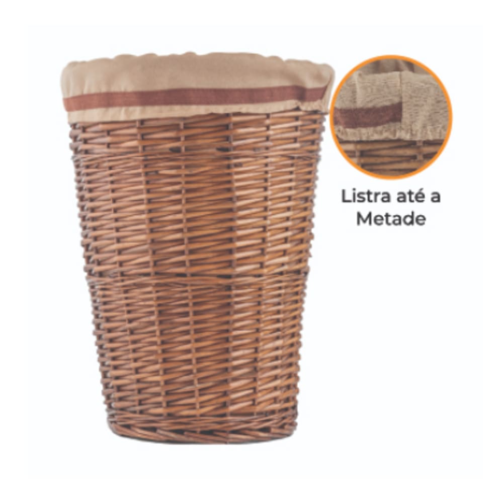 Cesto sem Tampa - Linha Eco - Mundiart