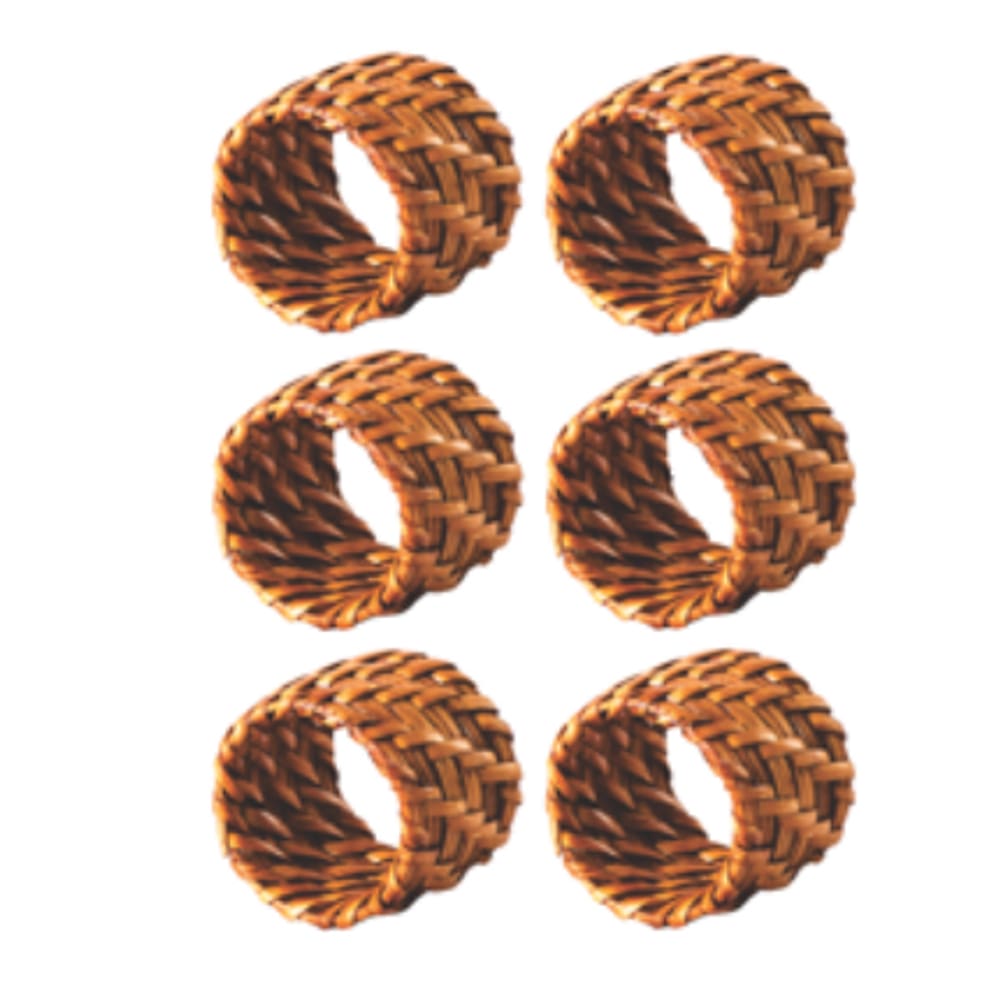 Conjunto de Anéis para Guardanapo 6 peças - Mundiart