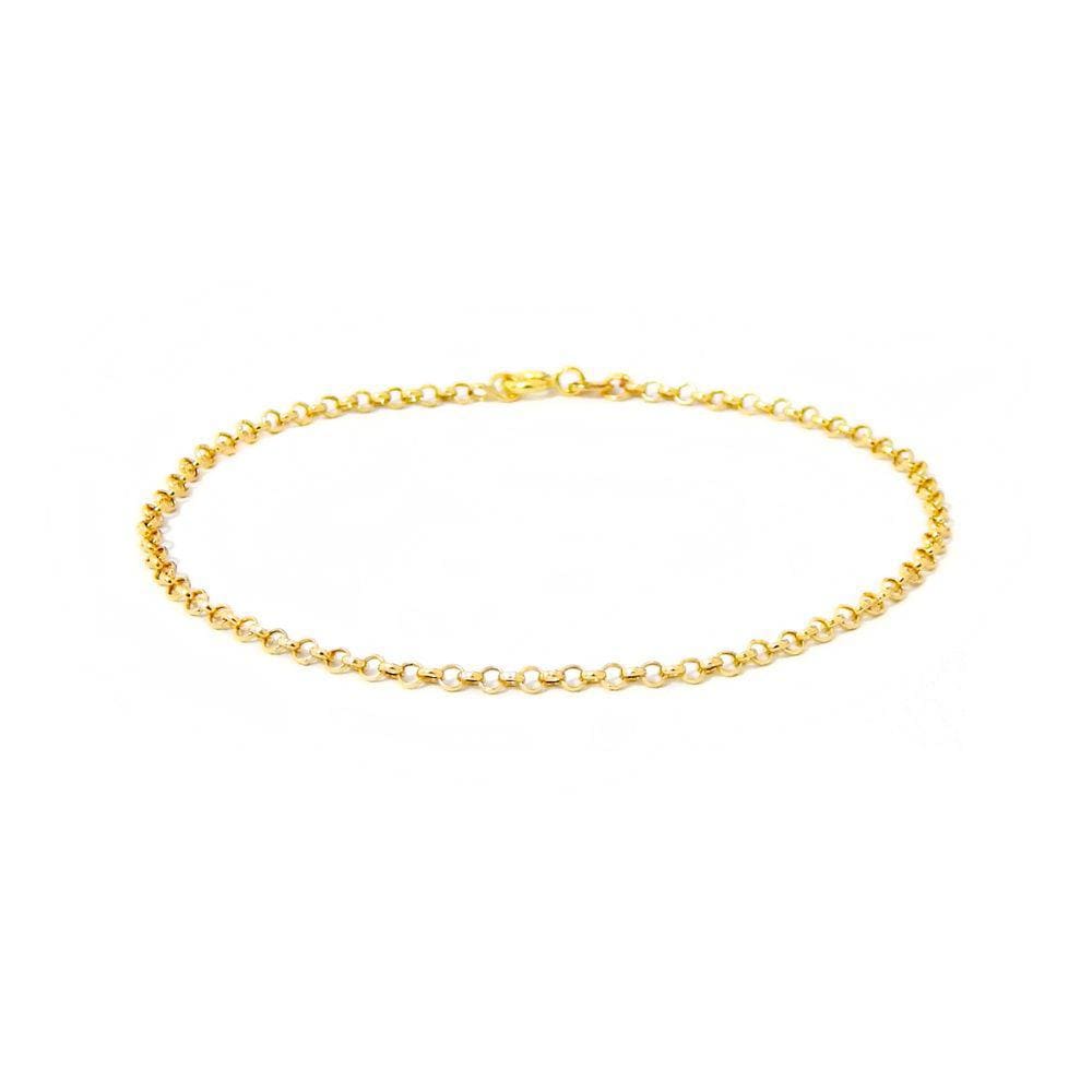Pulseira Portuguesa Em Ouro 18k