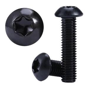PARAFUSO TORX M4 X 60 CABEÇA ABAULADA ENEGRECIDO - 2000Pçs