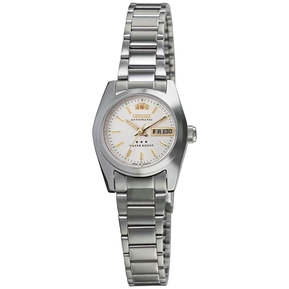 Relógio ORIENT prata automático feminino 559WC8NH B1SX
