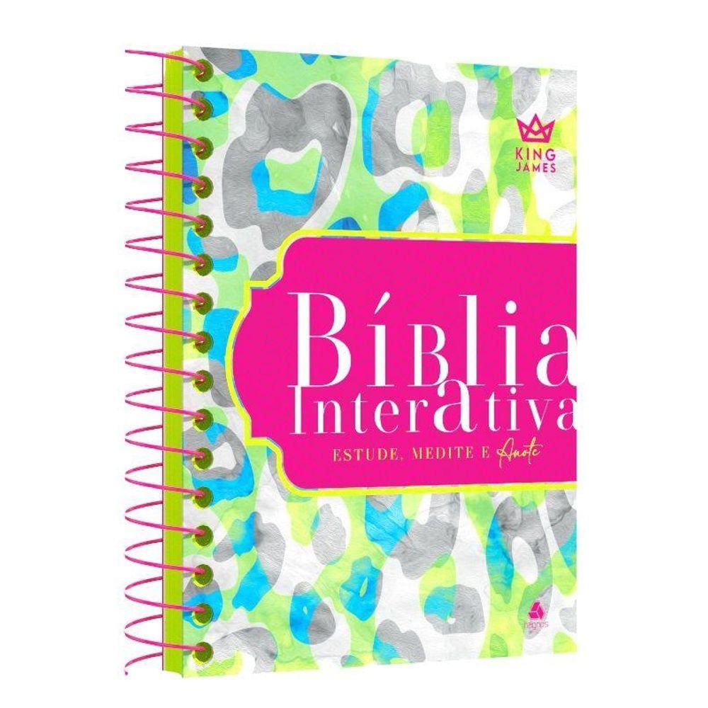 Bíblia Interativa Estude, Medite E Anote