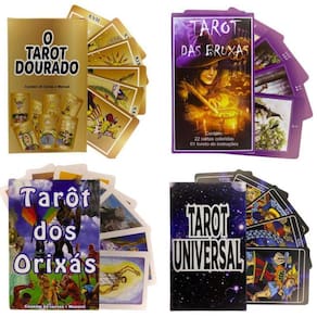 Baralho Tarot Oráculo Deck Jogo De Cartas Grande - Selecione