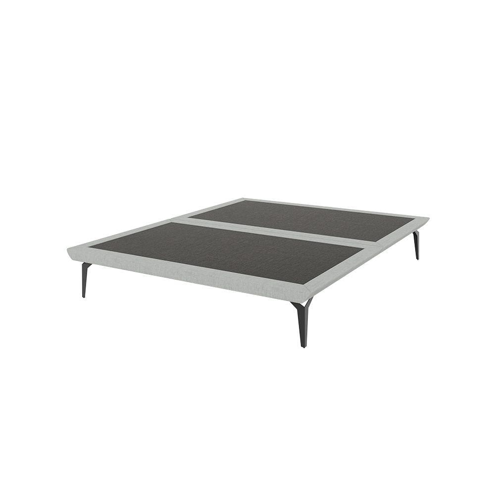 Estrutura para Cama Japonesa Toquio Queen Linho Cinza