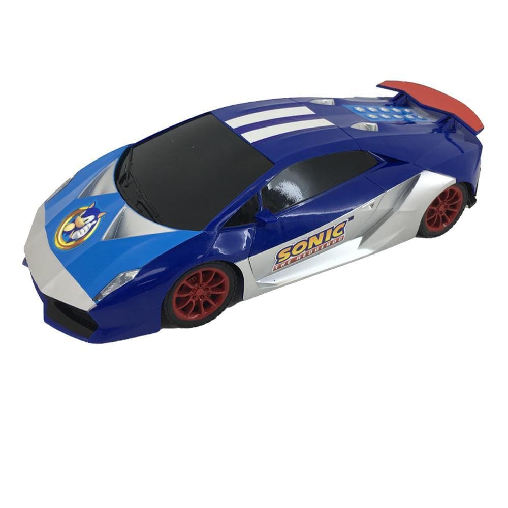 Veiculo Sonic Roda Livre Blue Bullet