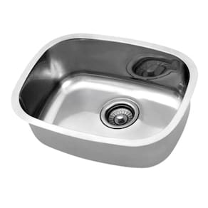 Cuba de Embutir com válvula Docol 4,5" Alto Brilho