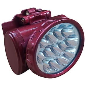 Lanterna Cabeça Recarregável Resistente A Água Led Branco