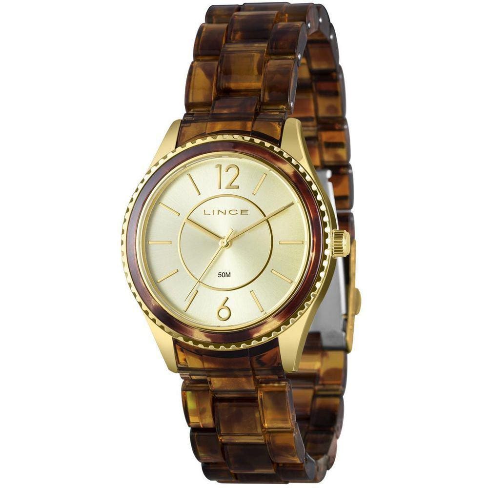 Relógio Lince Feminino Ref: Lrp4770L40 C2Qx Fashion Dourado