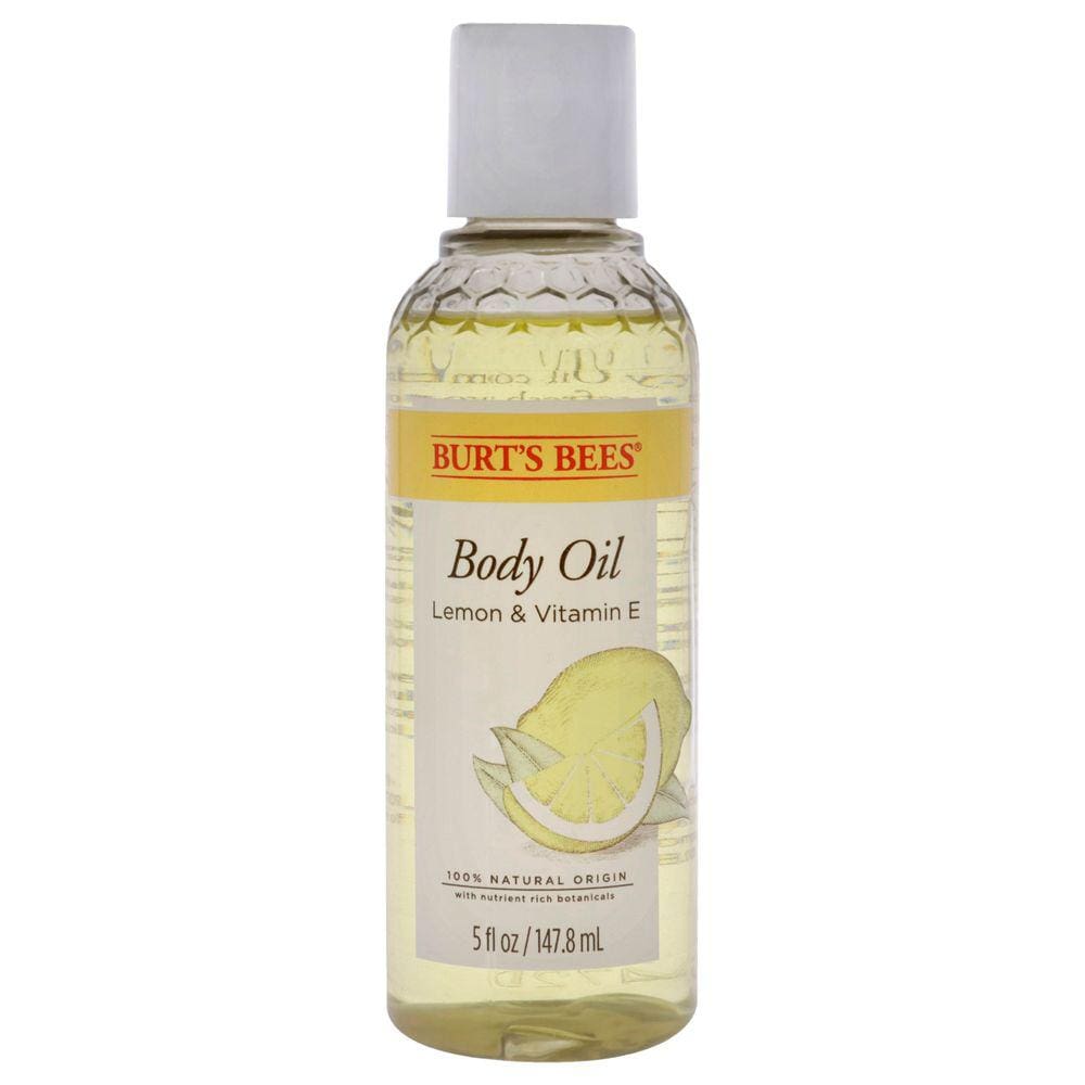 Óleo corporal Burts Bees, limão e vitamina E, 150 ml, unissex