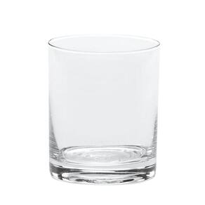 Copo Baixo De Vidro Liso Para Água Whisky Drink 310Ml