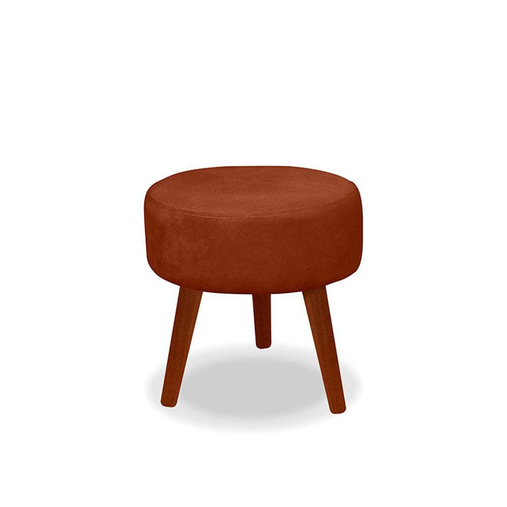 Puff Redondo Decorativo  Dany