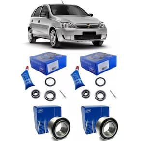 Kit Rolamento De Roda Traseira/dianteira Corsa 02 1.8 8v Skf