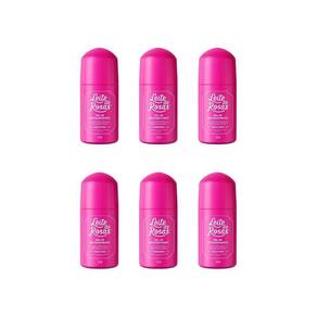 Desodorante Roll-On Leite De Rosas Trad 50Ml-Kit C/6Un