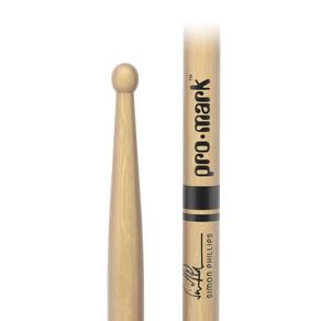 Baqueta American Hickory Simon Phillips 707 Madeira (par) Promark Tx707w [f035]
