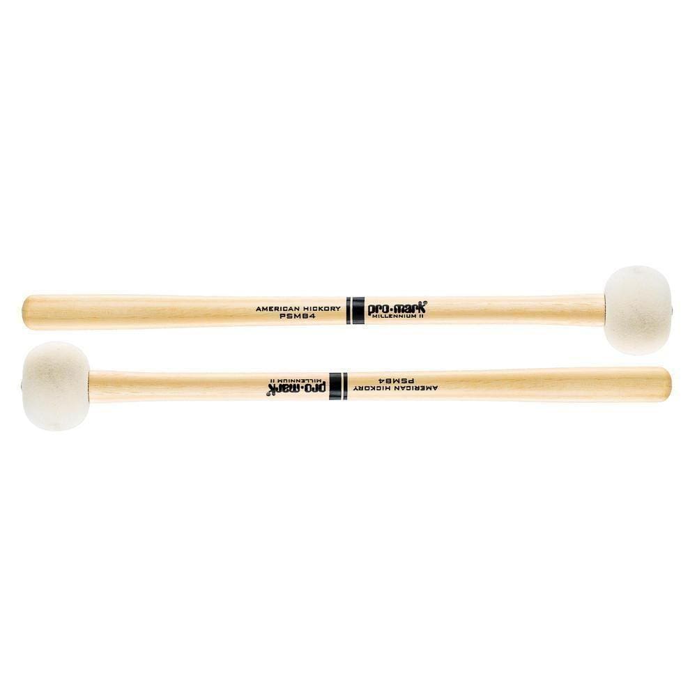 Baqueta Bumbo Marcial Feltro Promark American Hickory Psmb4 [f035]